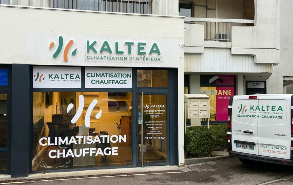 Agence KALTEA Nancy, enseignes et véhicule