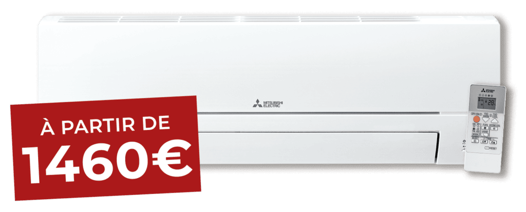 climatisation réversible mono split posée par KALTEA, à partir de 1460€