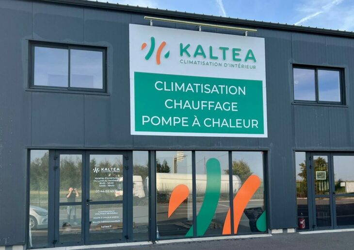 Devanture de l'agence KALTEA à Beauvais