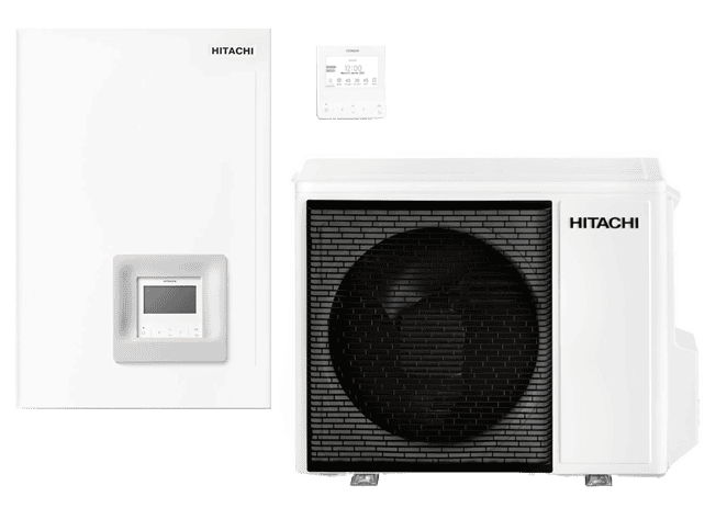 Pompe à chaleur air/eau, marque HITACHI, modèle Yutaki S 2.0 8kw