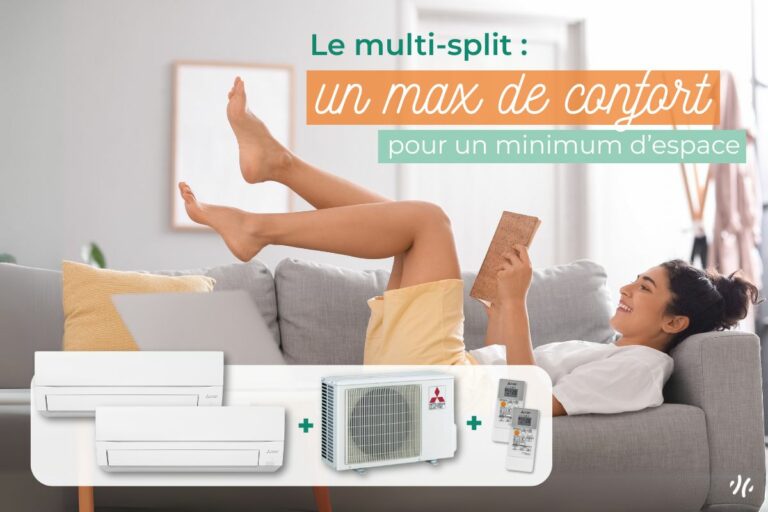 Climatisation réversible multi-split : Un maximum de confort pour un minimum d’espace