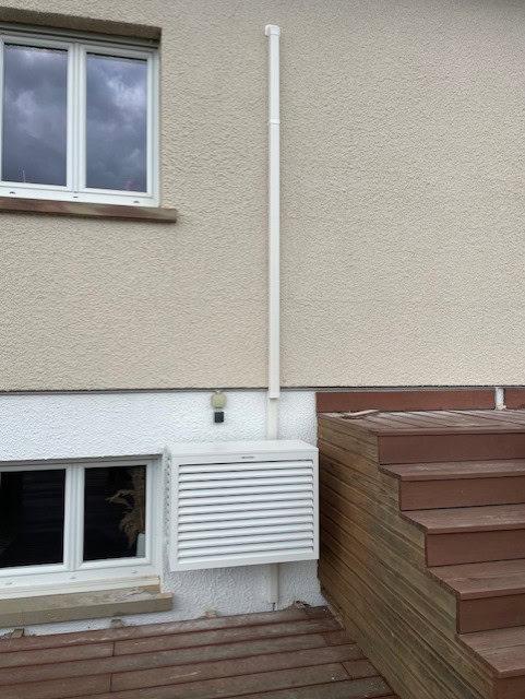 Installation d'un cache Clim DECOCLIM à Sarrebourg réalisé par KALTEA
