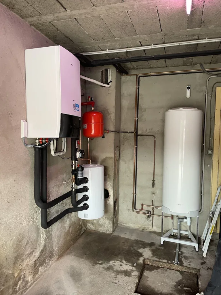 Installation d'une pompe à chaleur air/eau DAIKIN par KALTEA Sarrebourg