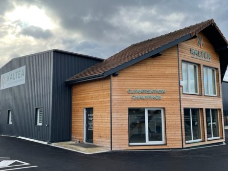 Extérieur de la nouvelle agence de Sarrebourg